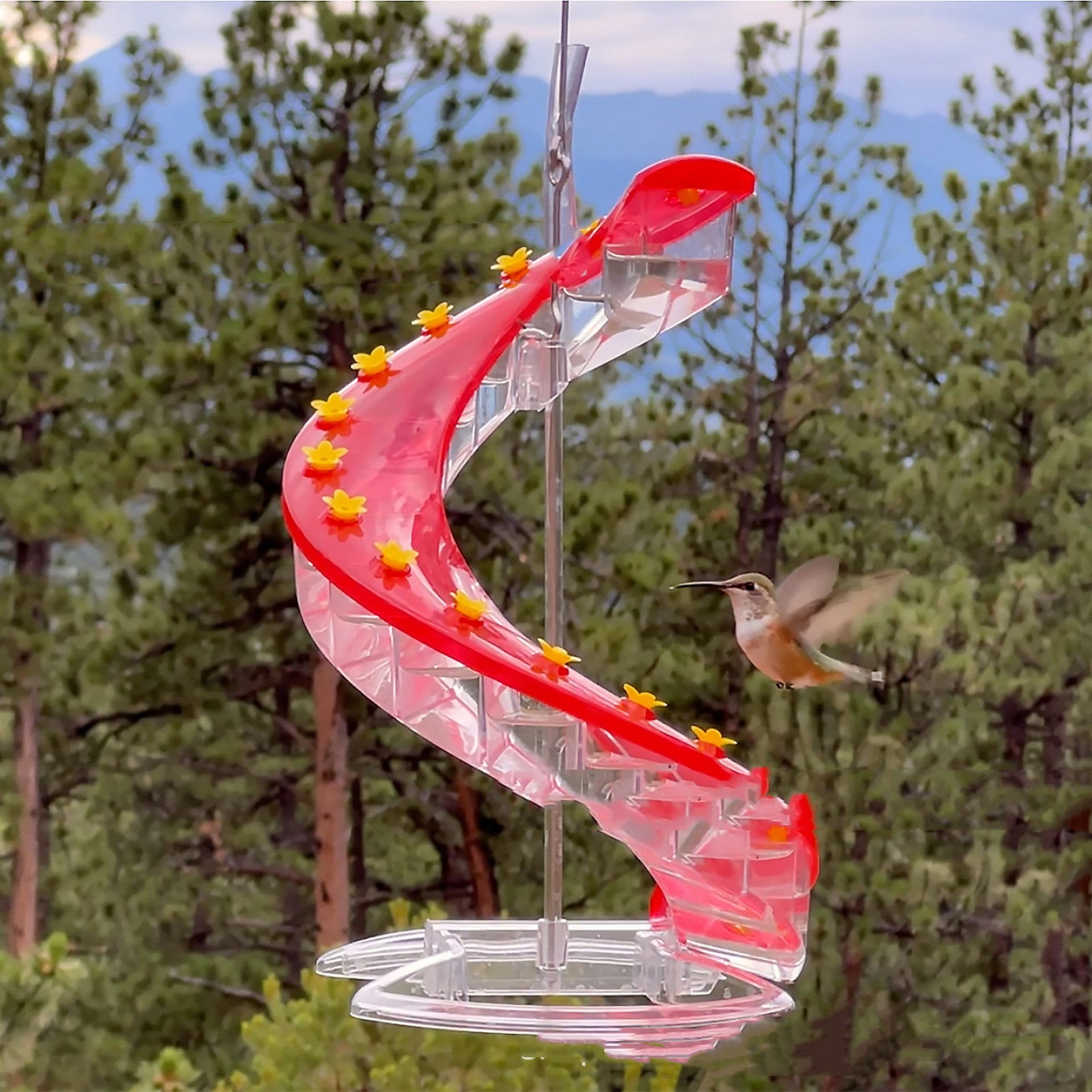 Spiral Hummingbird Feeder - Snazzy Gear