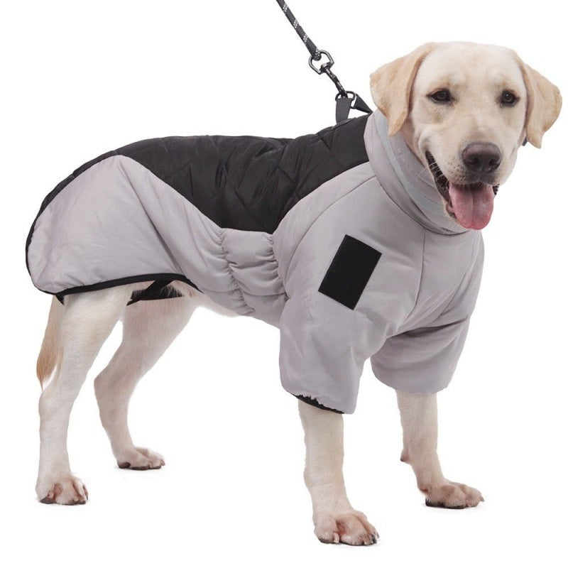 New Winter Dog Coat Waterproof Pet Clothes For Medum Large Dogs Warm Thicken Dog Vest Custome Labrador Jacket - Snazzy Gear