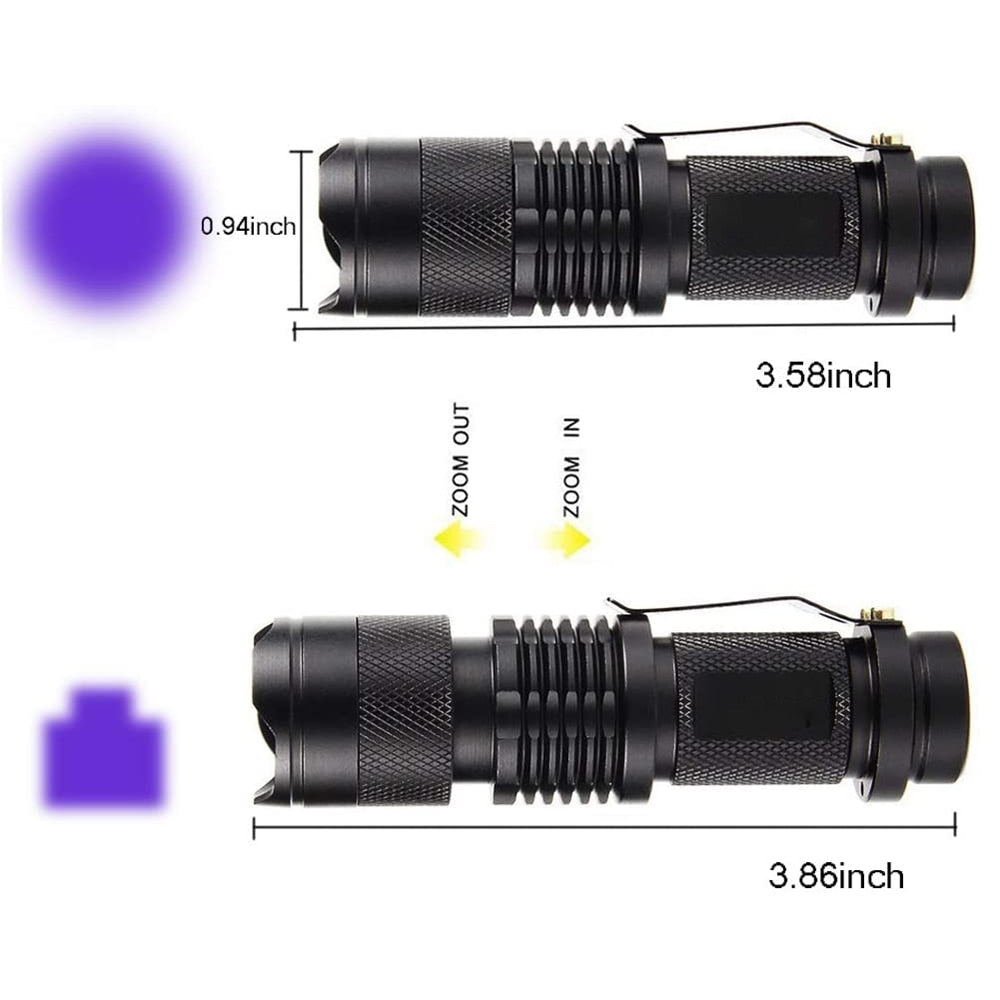 UV LED Flashlight - Snazzy Gear