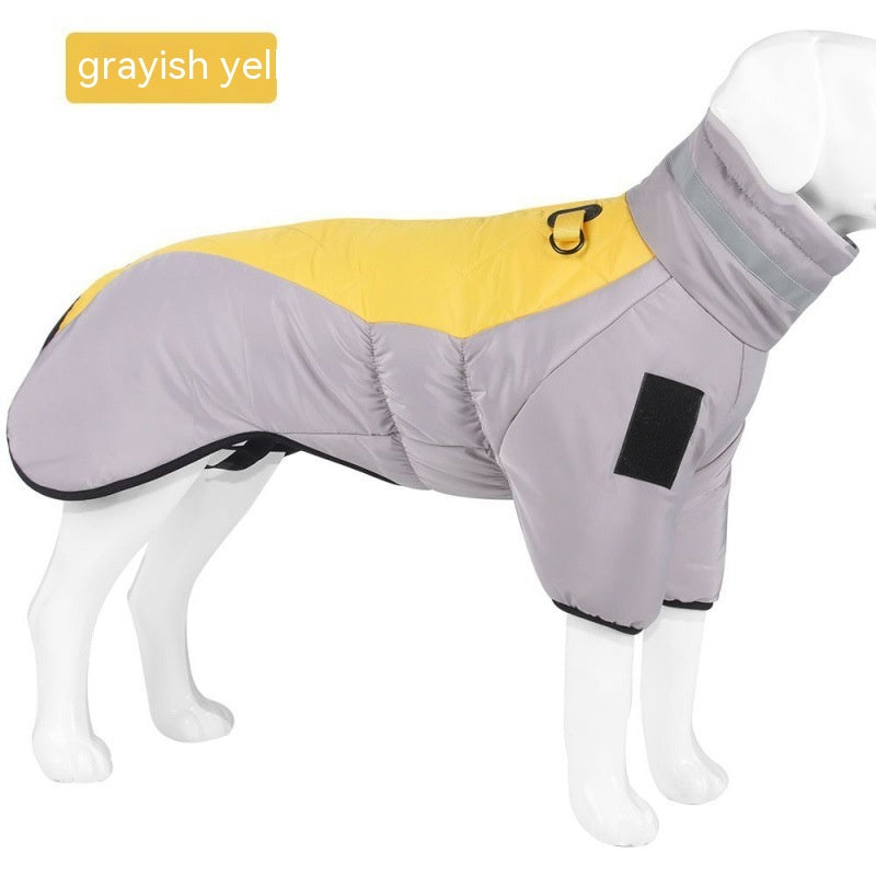 New Winter Dog Coat Waterproof Pet Clothes For Medum Large Dogs Warm Thicken Dog Vest Custome Labrador Jacket - Snazzy Gear