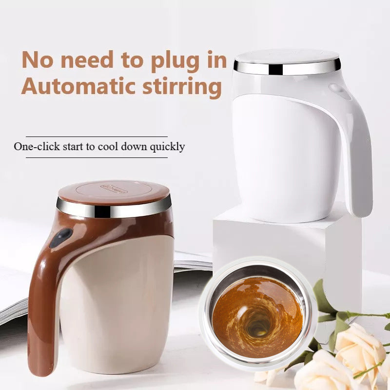 Automatic Stirring Coffee Cup High Value Electric Stirring Cup Lazy Milkshake - Snazzy Gear