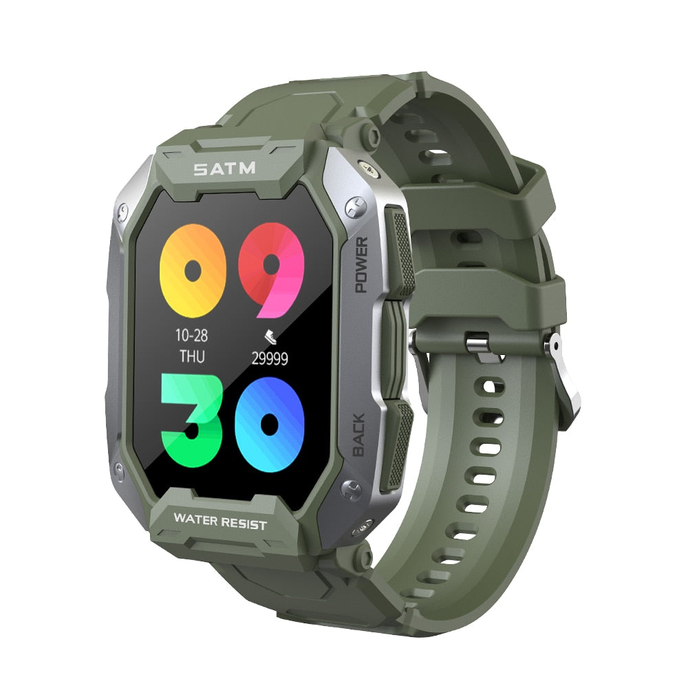 IP68 5ATM Waterproof Smartwatch - Snazzy Gear
